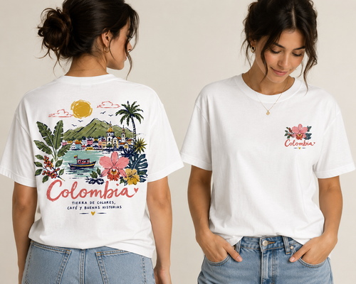 Camiseta Tierra de colores