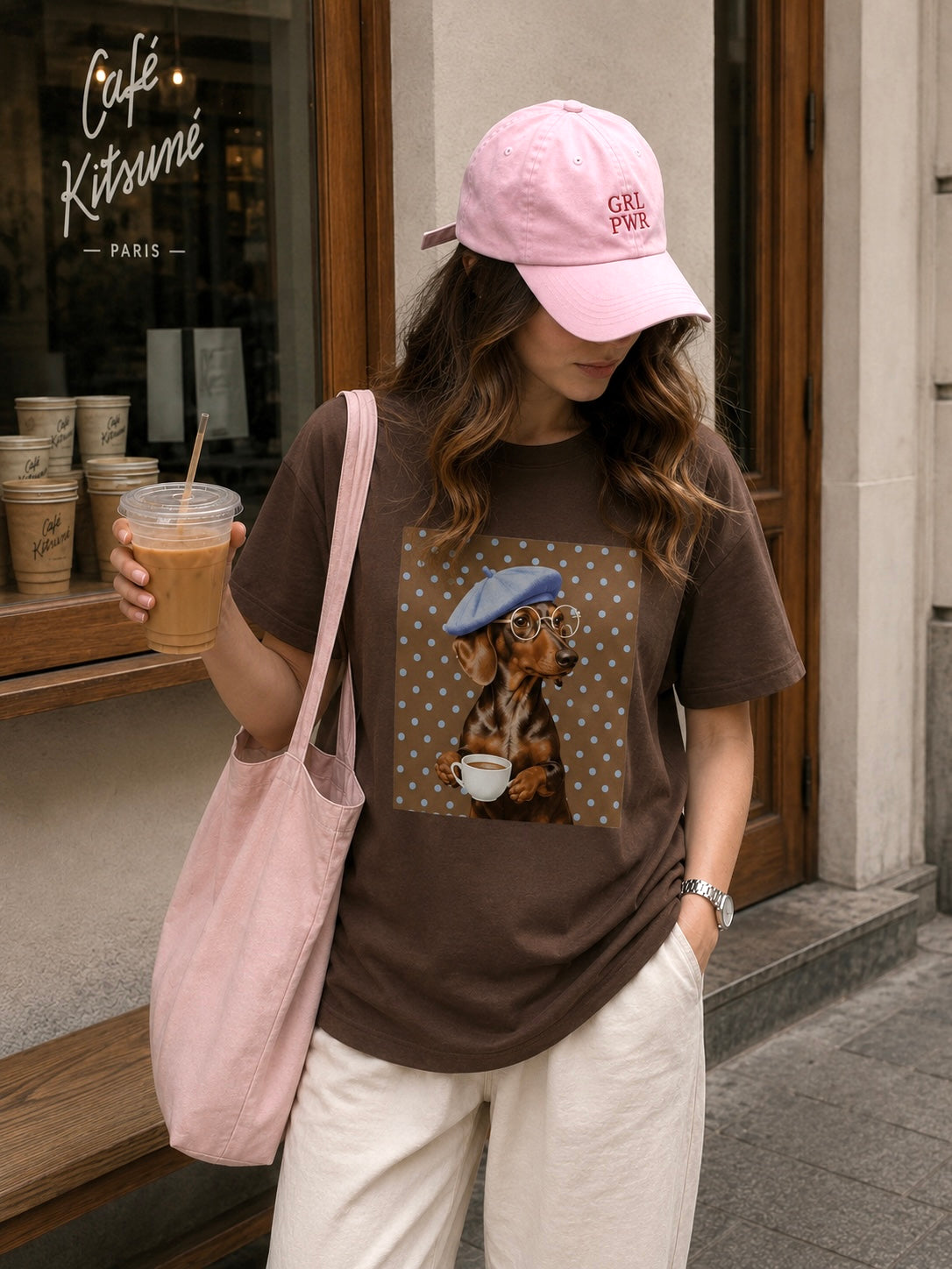 Perrito café