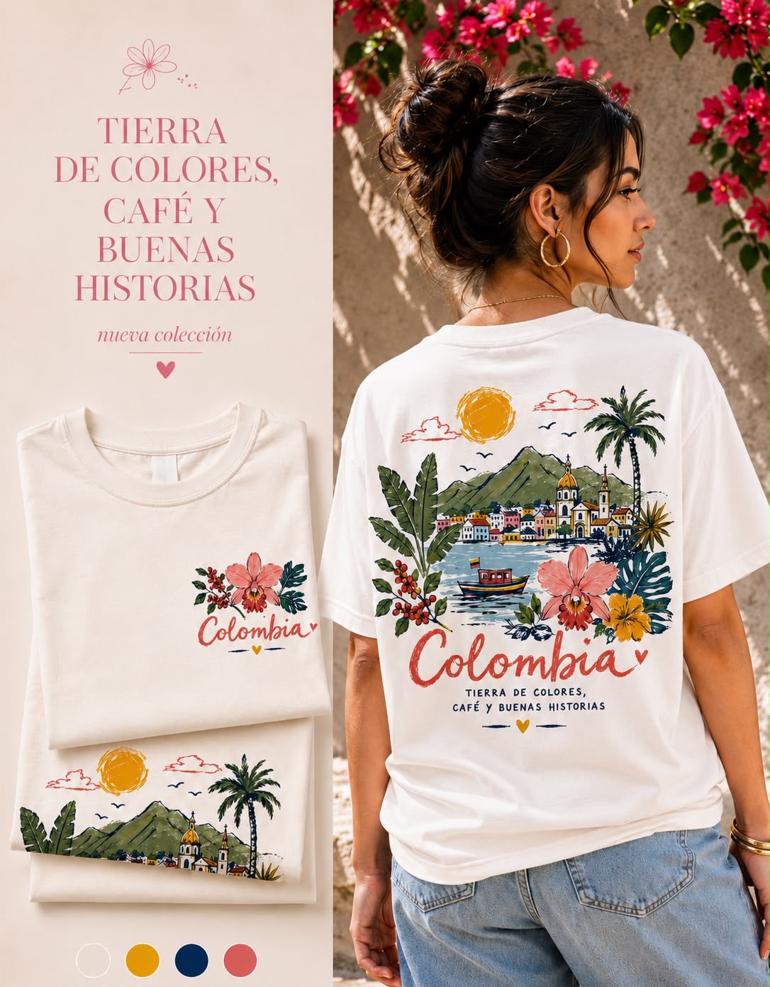 Camiseta Tierra de colores