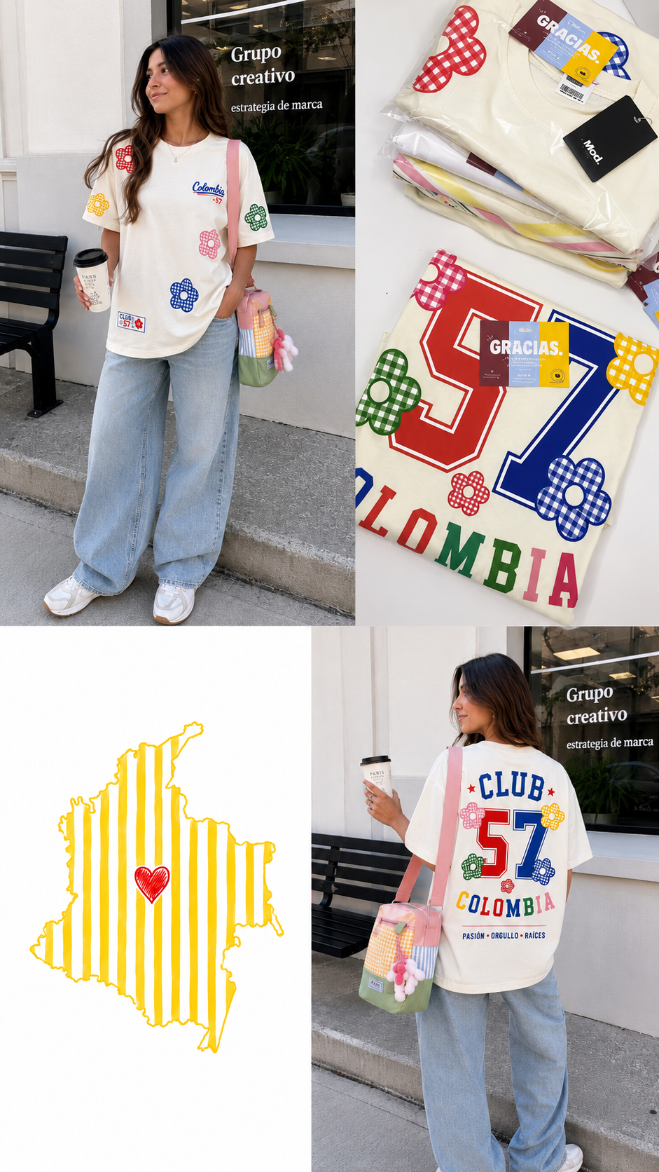 Camiseta Club 57 Colombia