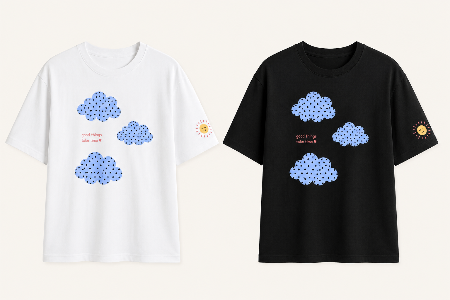 Camiseta Nubes