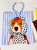 Perrito bufanda lunares