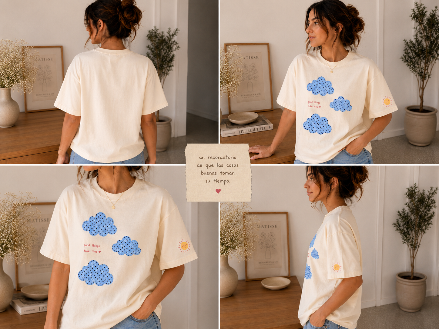 Camiseta Nubes