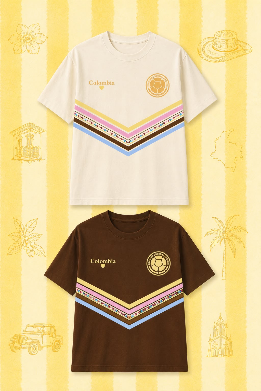 Camiseta Colombia