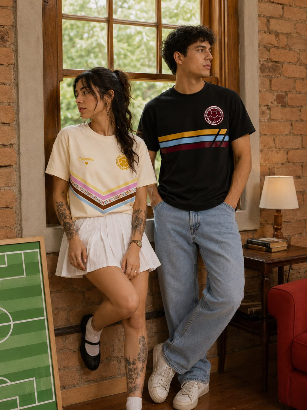 Camiseta Colombia Caballeros
