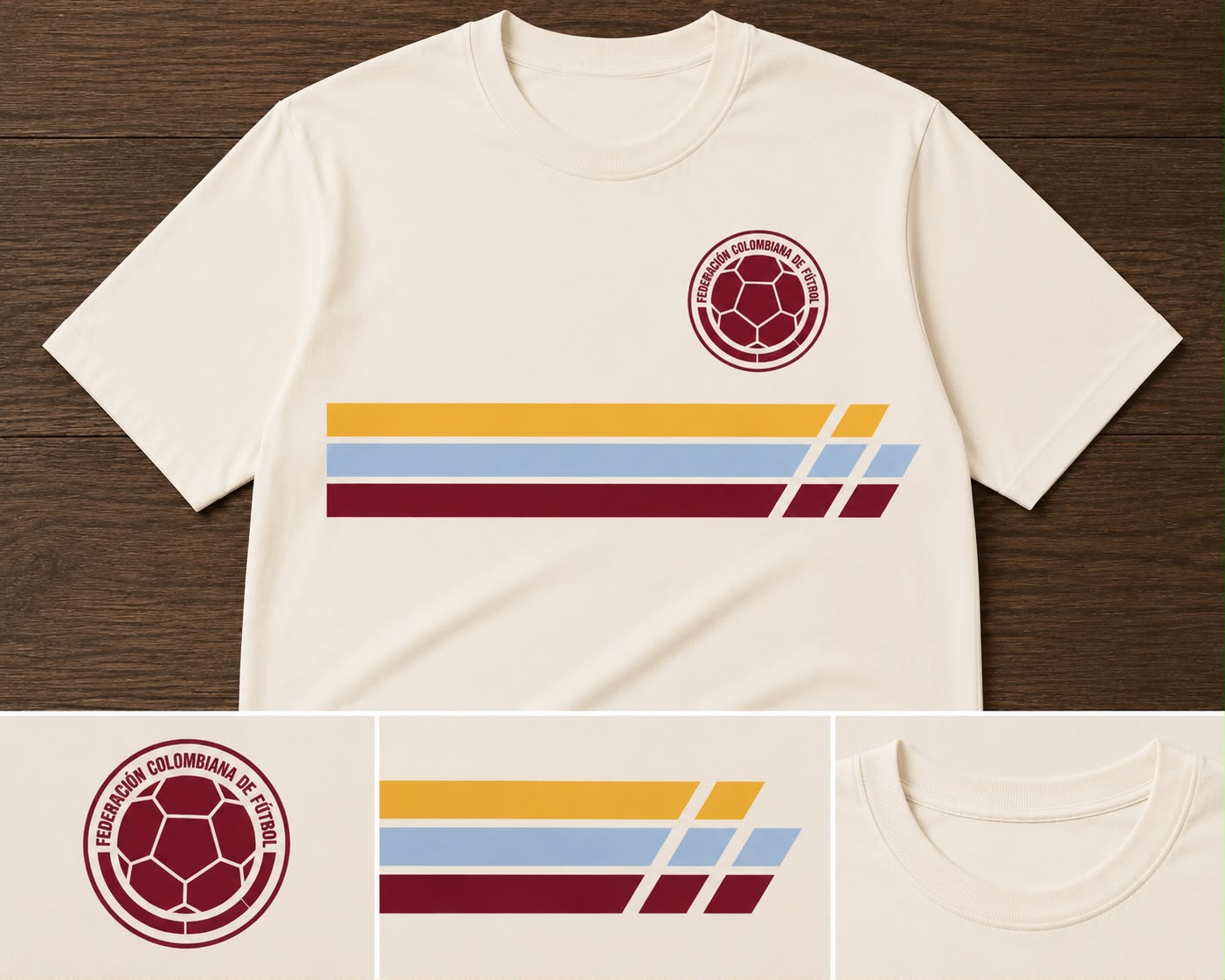 Camiseta Colombia Caballeros
